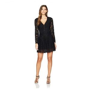 BARDOT || MIDNIGHT LACE DRESS NWT